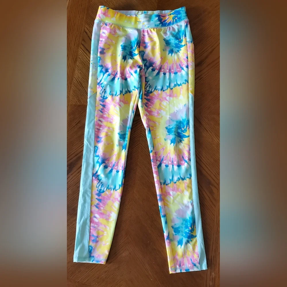 MORE THAN MAGIC GIRLS TYE‎ DYE ATHLETIC PANTS SIZE L 10-12